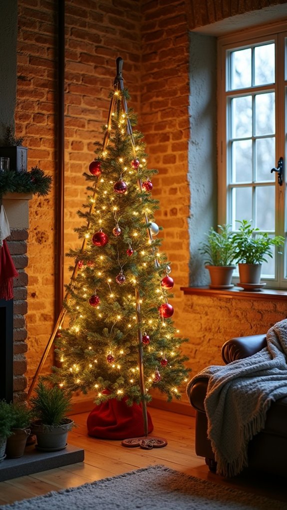 light up wall tree design