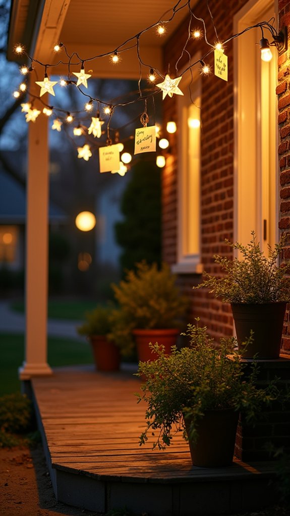 lighted notes for love