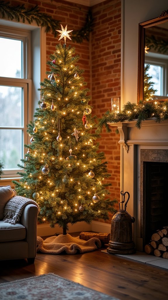 lighted tree creates magic