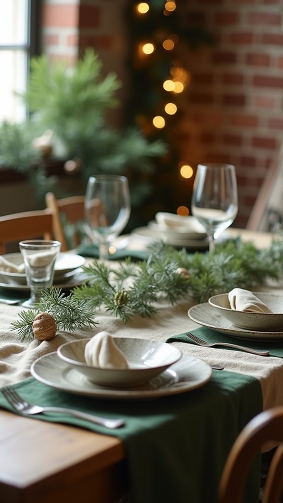 linen textures create depth