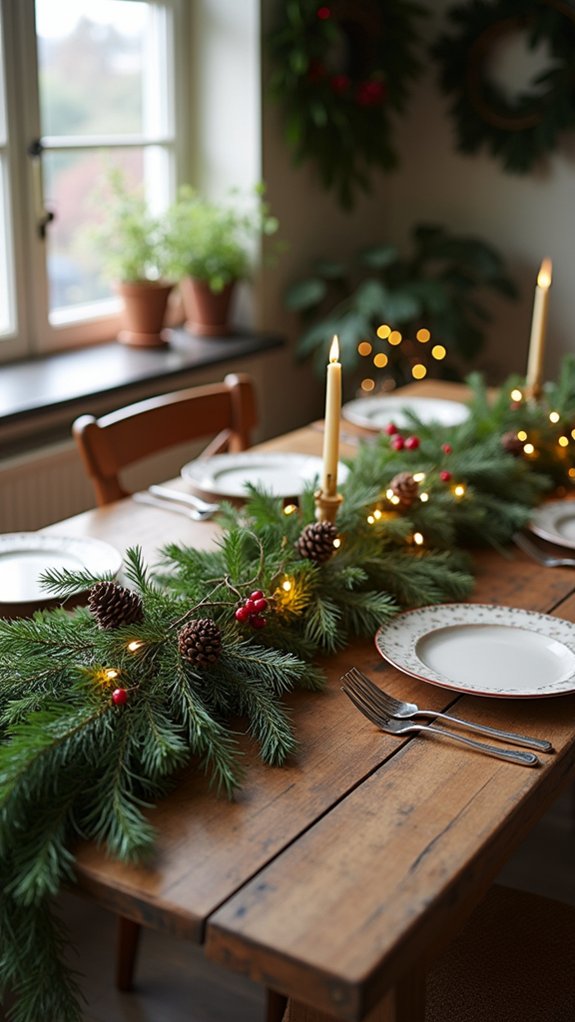 lush greenery enhances atmosphere