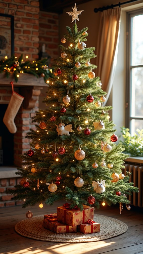 magical creatures christmas ornaments