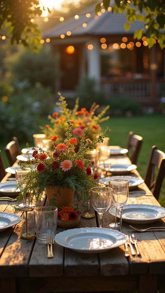 magical fairy light table