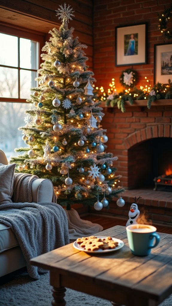 magical frozen holiday decor