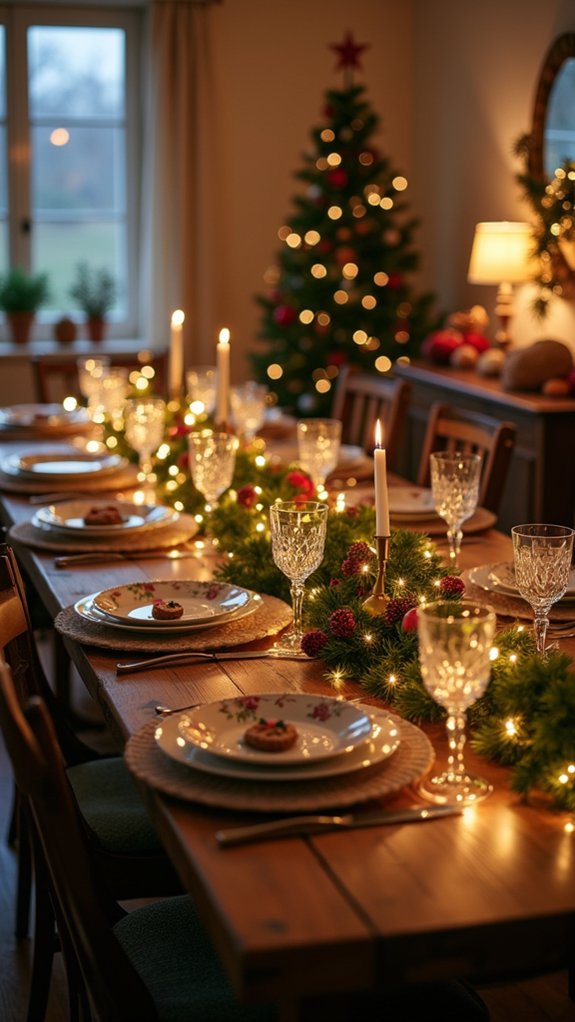 magical glowing table decor