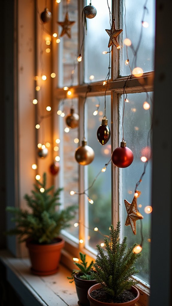 magical holiday window display