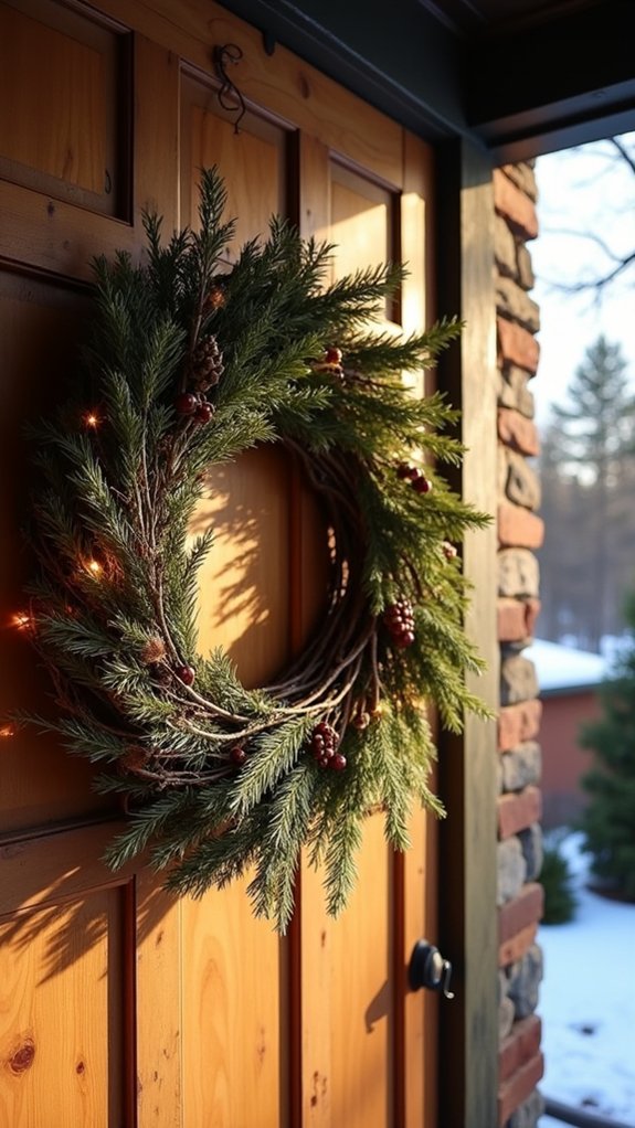 magical twig wreath lights