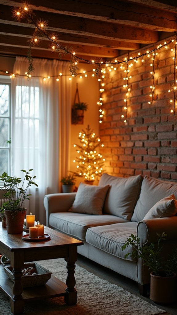 magical twinkling lights canopy