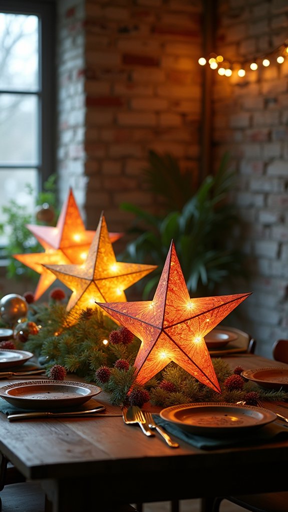 magical twinkling star decor