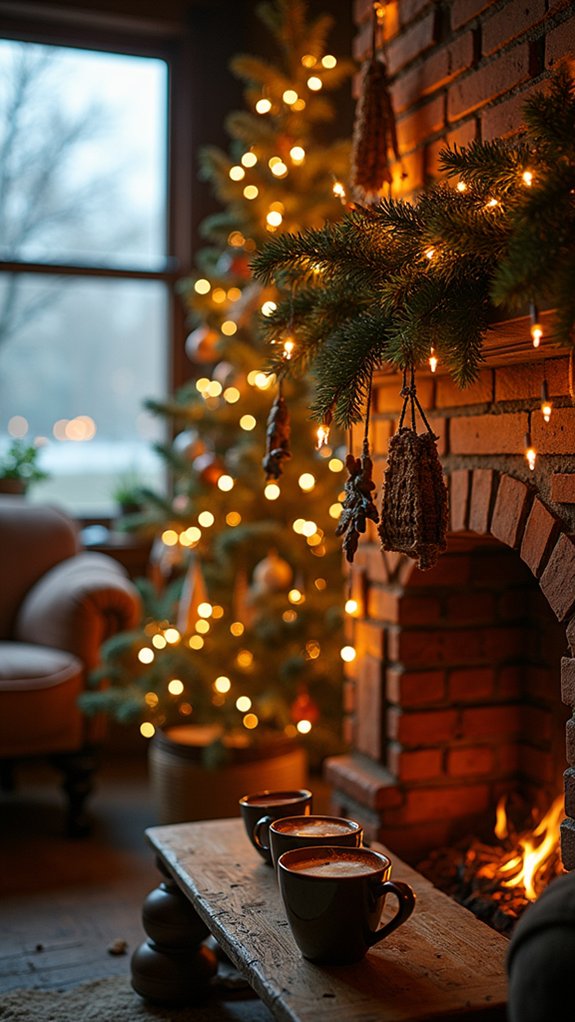 magical warm white lights