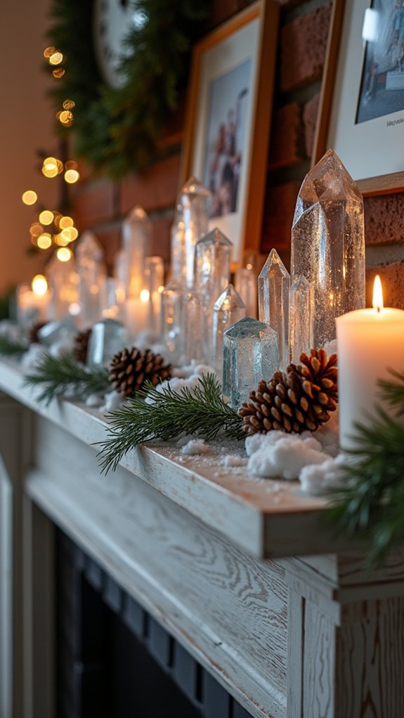 magical winter wonderland display