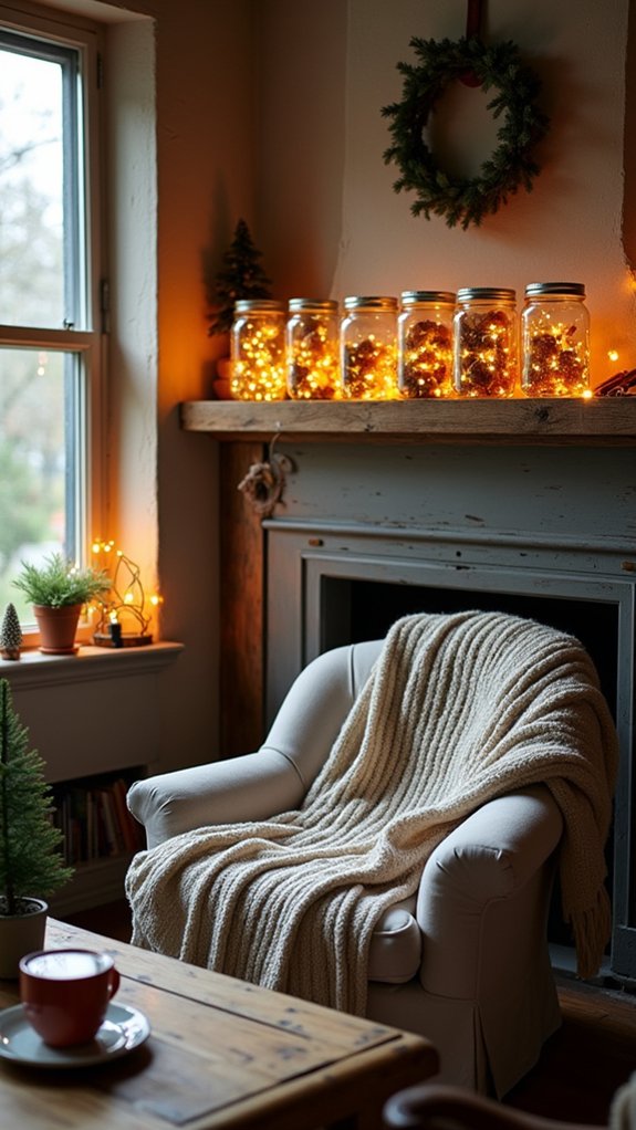 mason jar holiday countdown