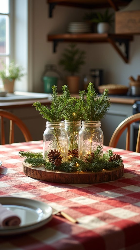 mason jars for decor