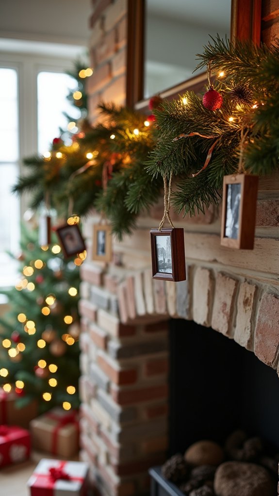 memory filled festive garland