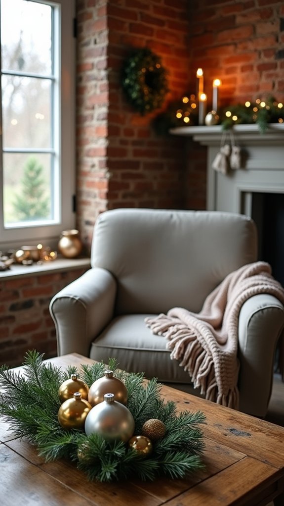 metallic accents for elegance