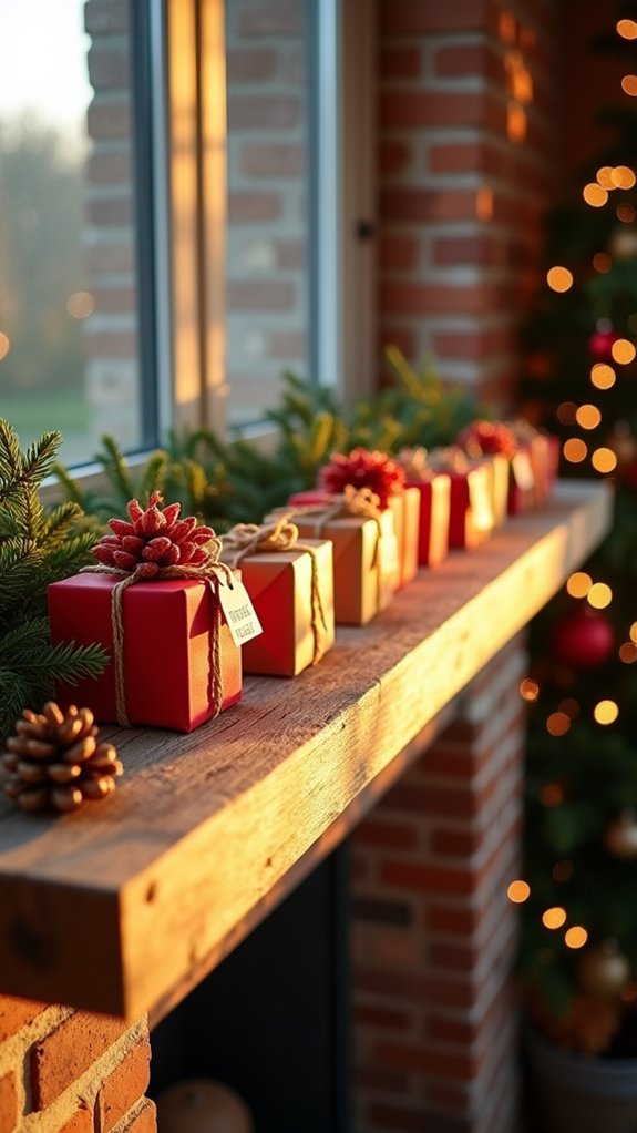 mini gift box countdown