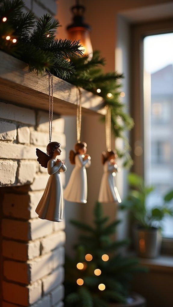 miniature angel choir ornaments