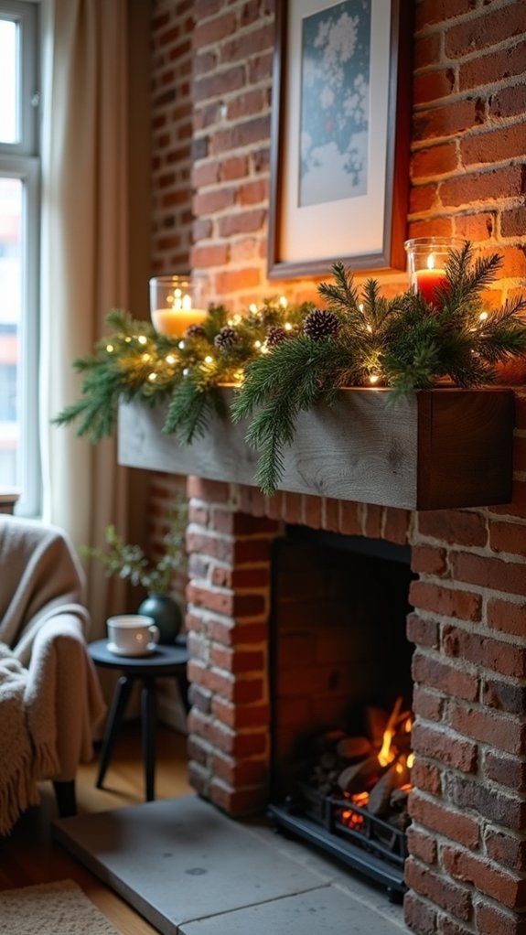 minimalist holiday garland charm