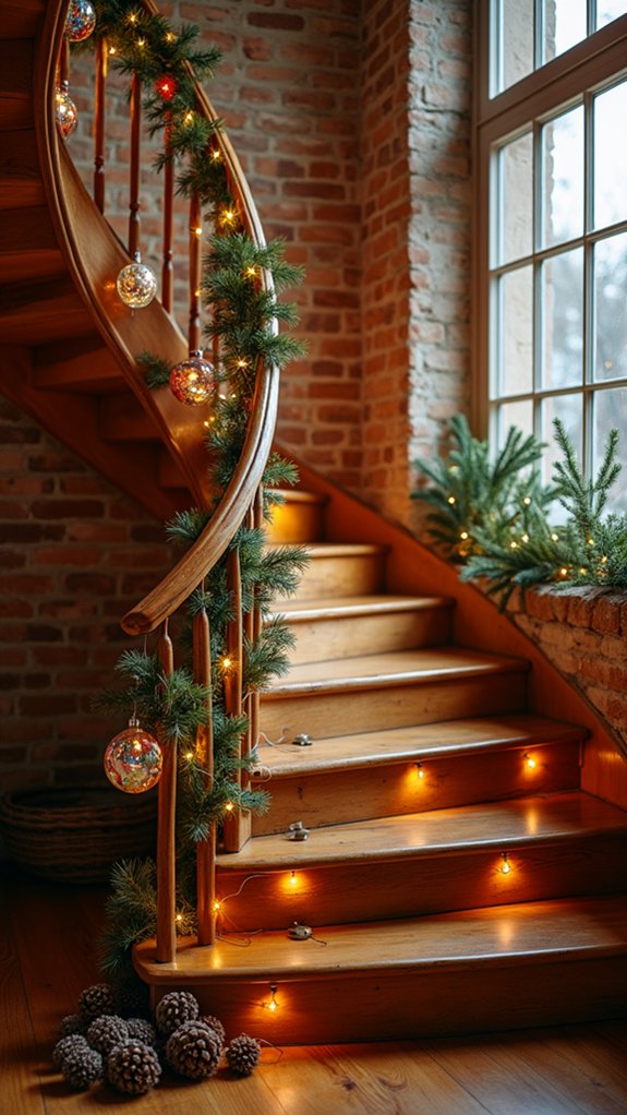 mirrored accents enhance atmosphere