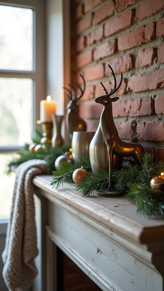 mixed metal decorative accents