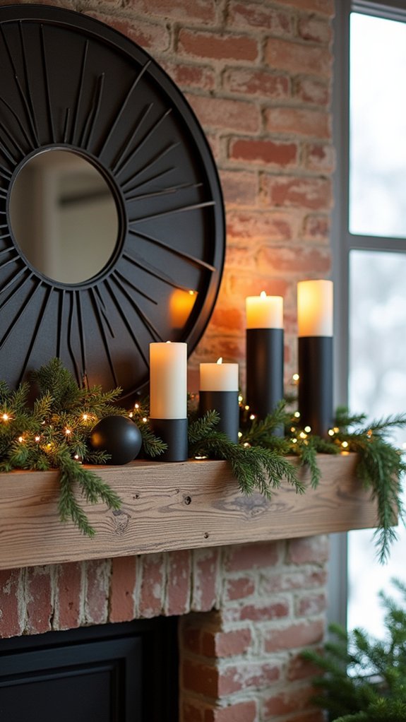 modern geometric decor accents