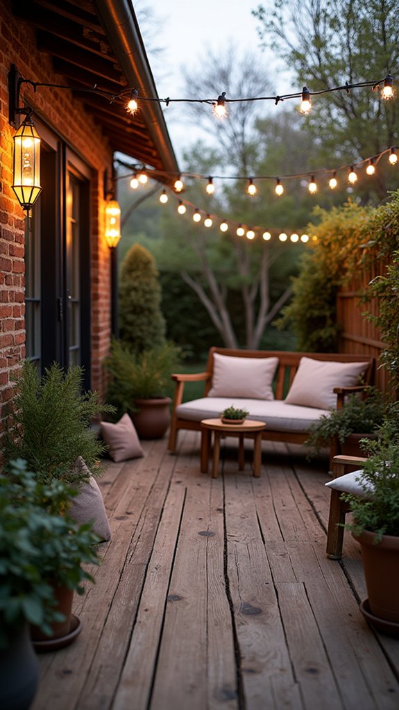 modern geometric led lights