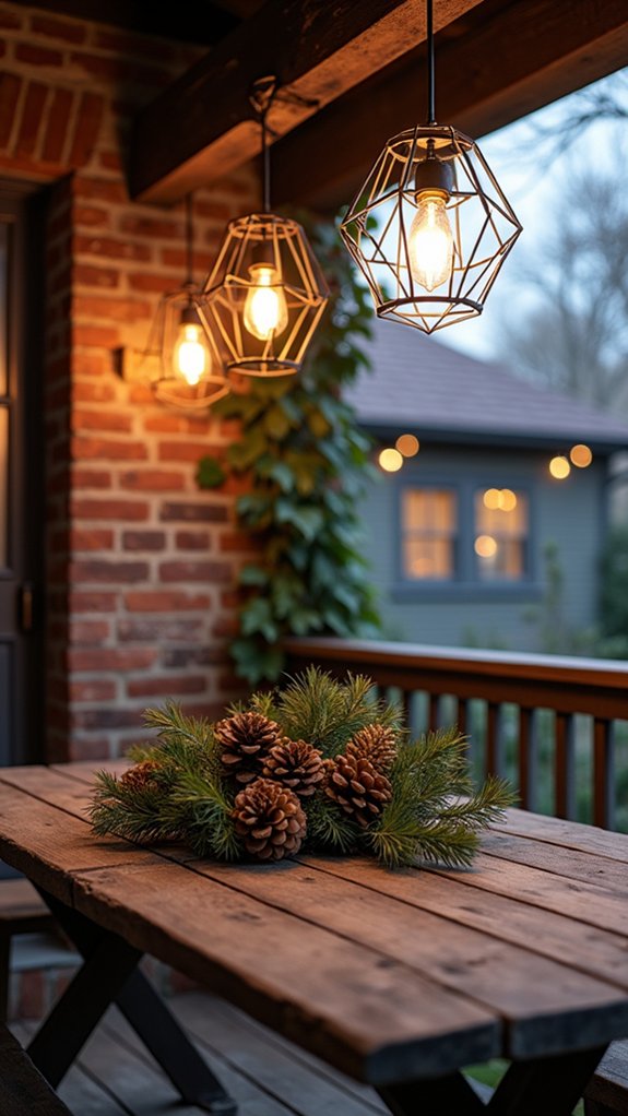 modern geometric light fixtures