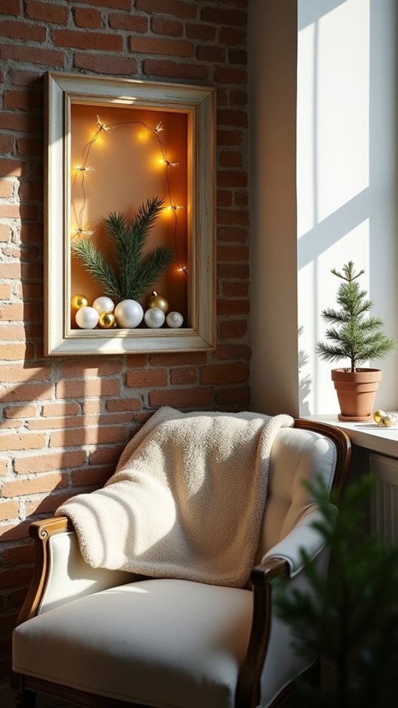 modern minimalist holiday decor