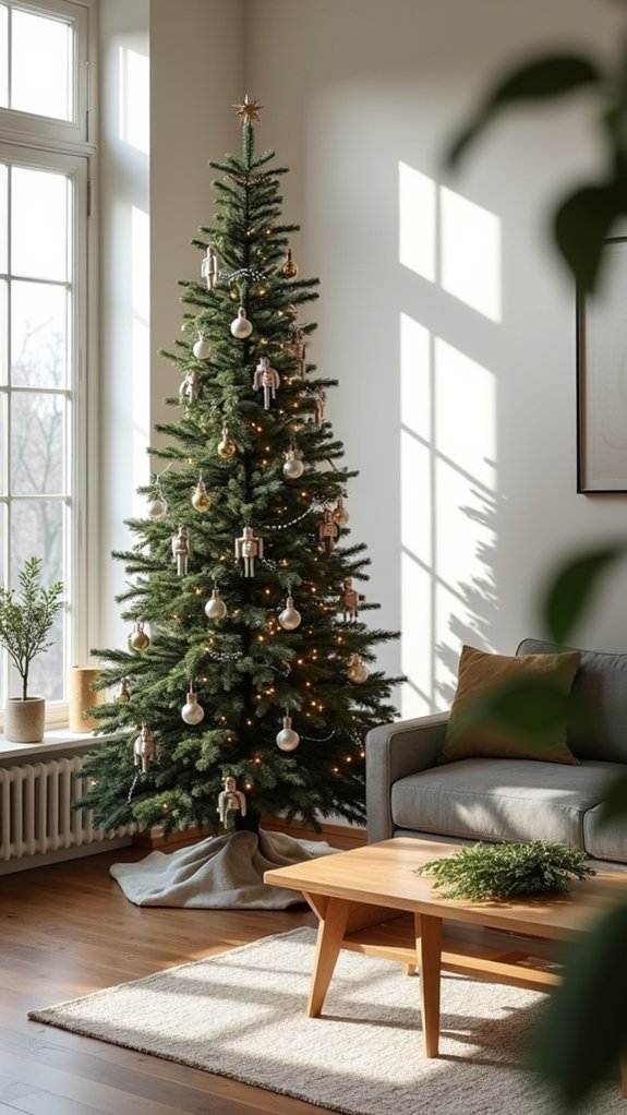 modern minimalist nutcracker elegance