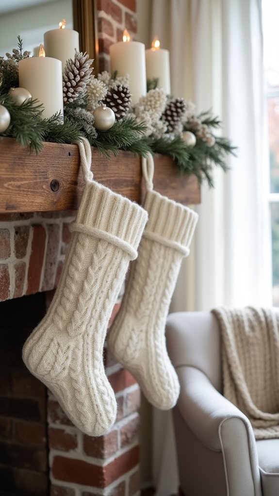 monochromatic holiday decor elegance