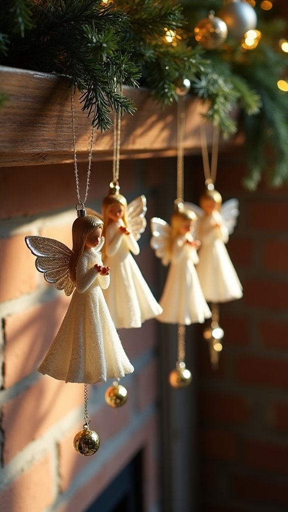 musical chime angel ornaments