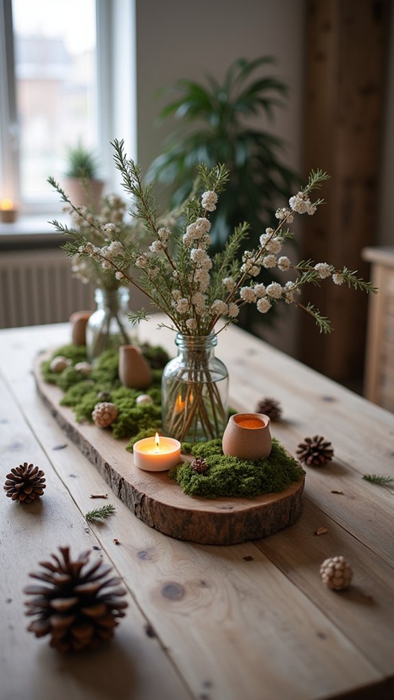 natural cozy holiday decor