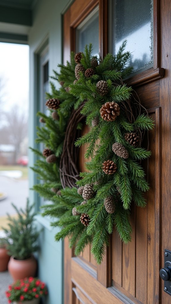 natural elegance in wreaths