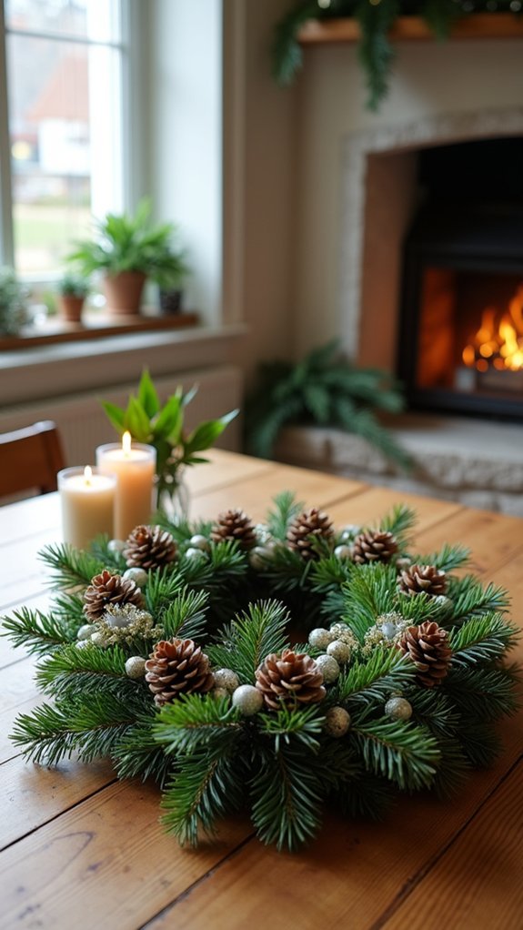 natural rustic holiday decor