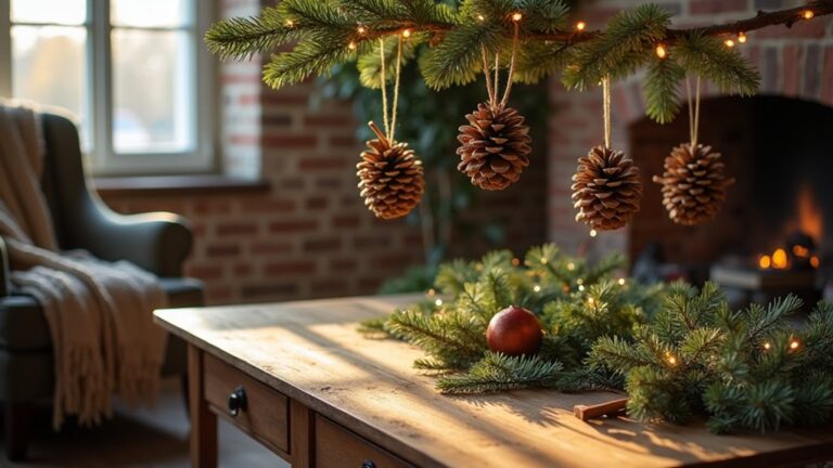 nature inspired christmas ornaments