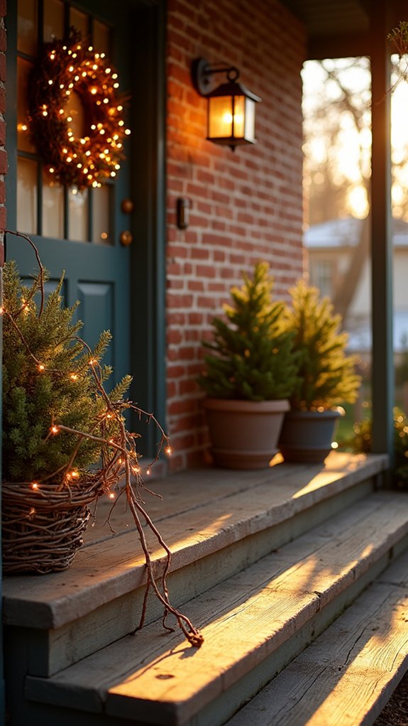 nature inspired cozy light arrangements