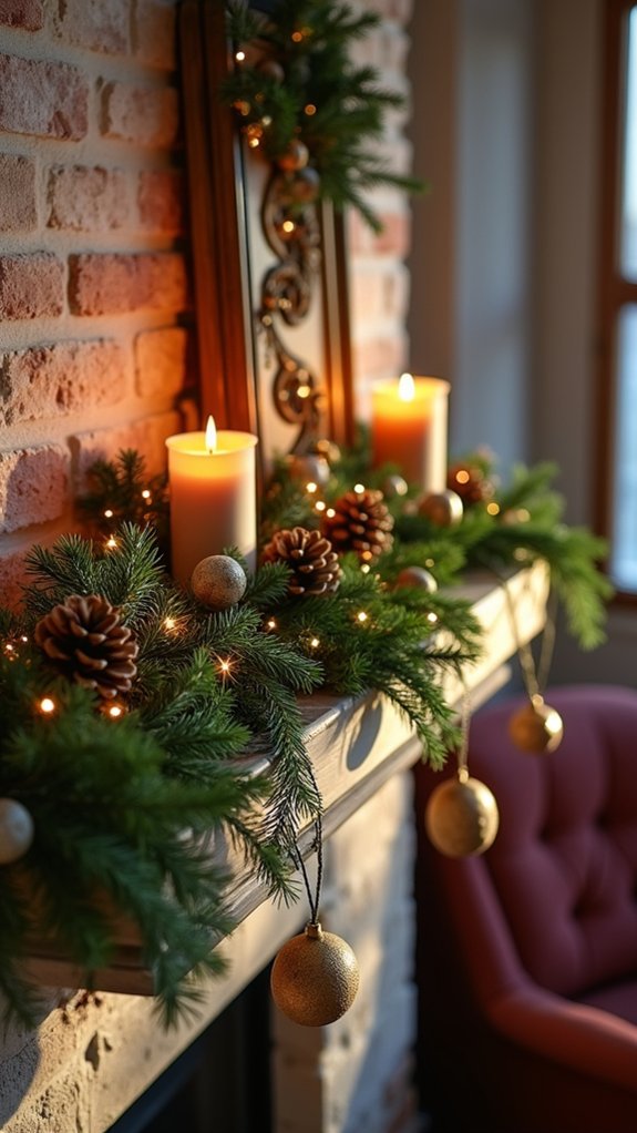 nature inspired holiday decor