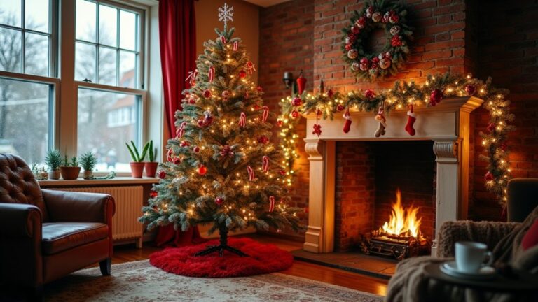 nostalgic candy cane decorations