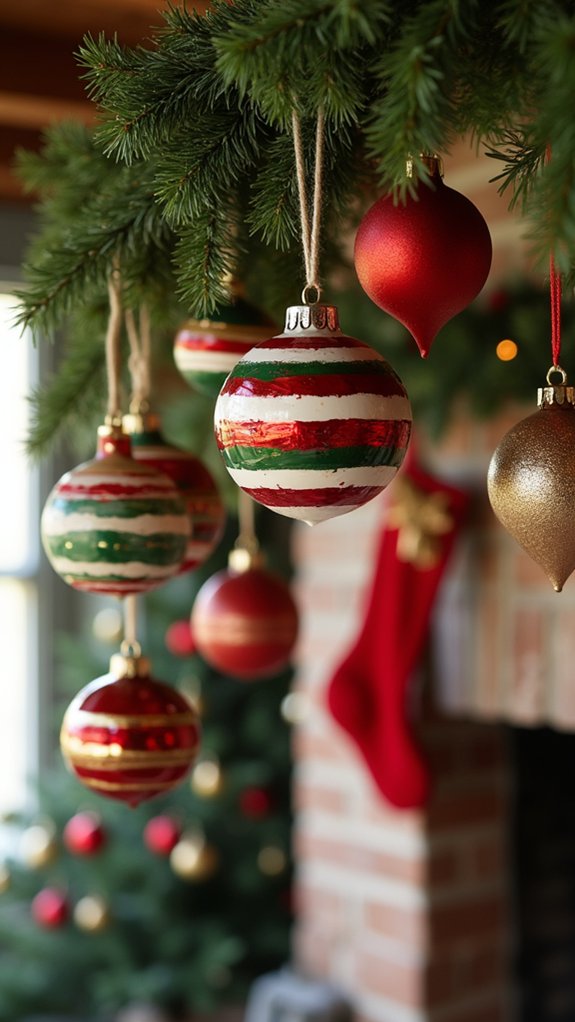 nostalgic festive holiday decorations