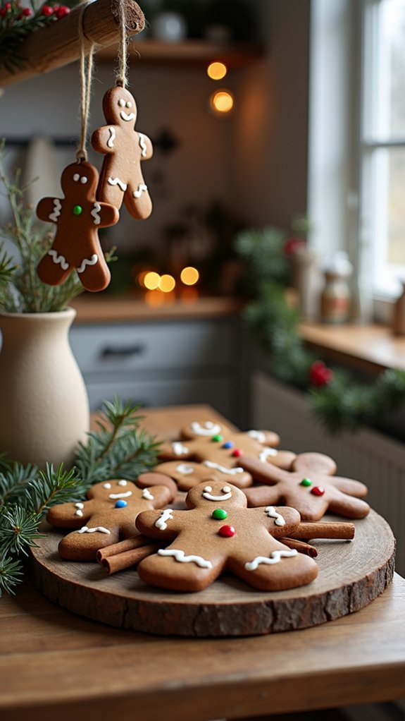 nostalgic gingerbread ornaments joy