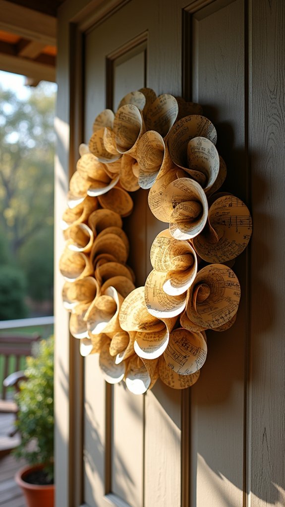 nostalgic holiday decor wreath