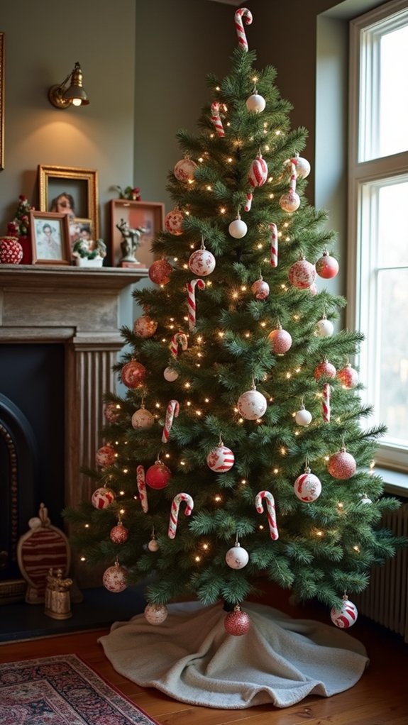 nostalgic vintage candy ornaments