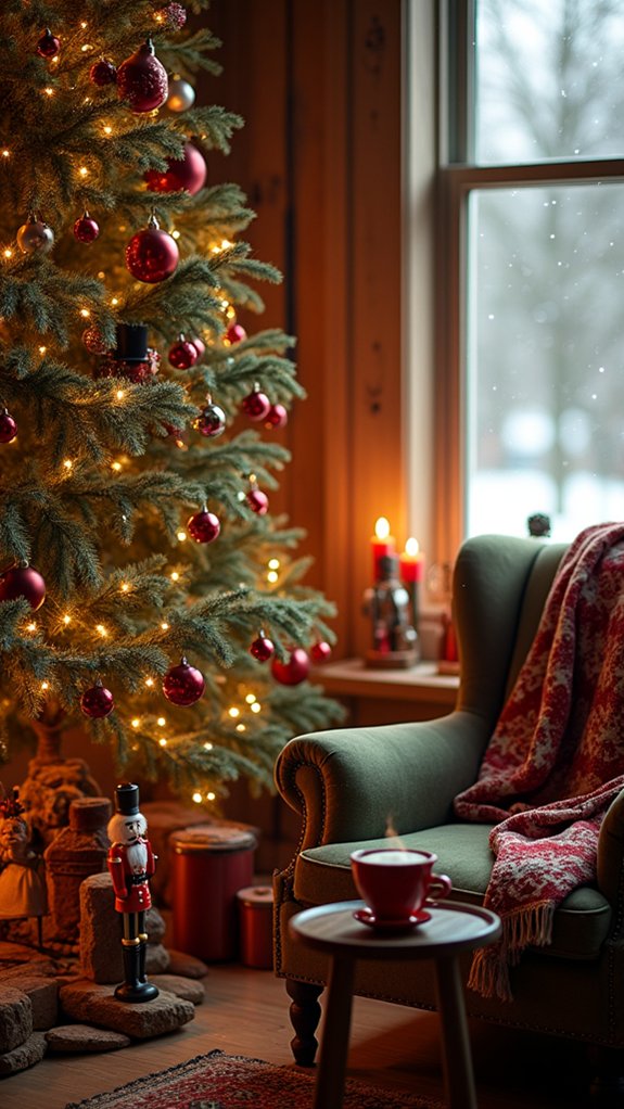 nutcracker themed holiday decor