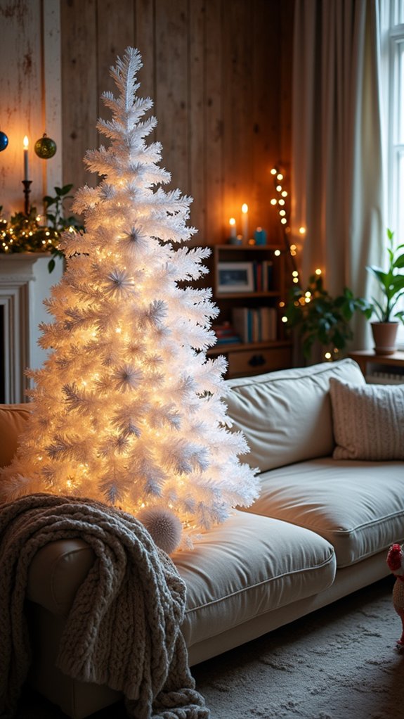 paper snowflakes wall display