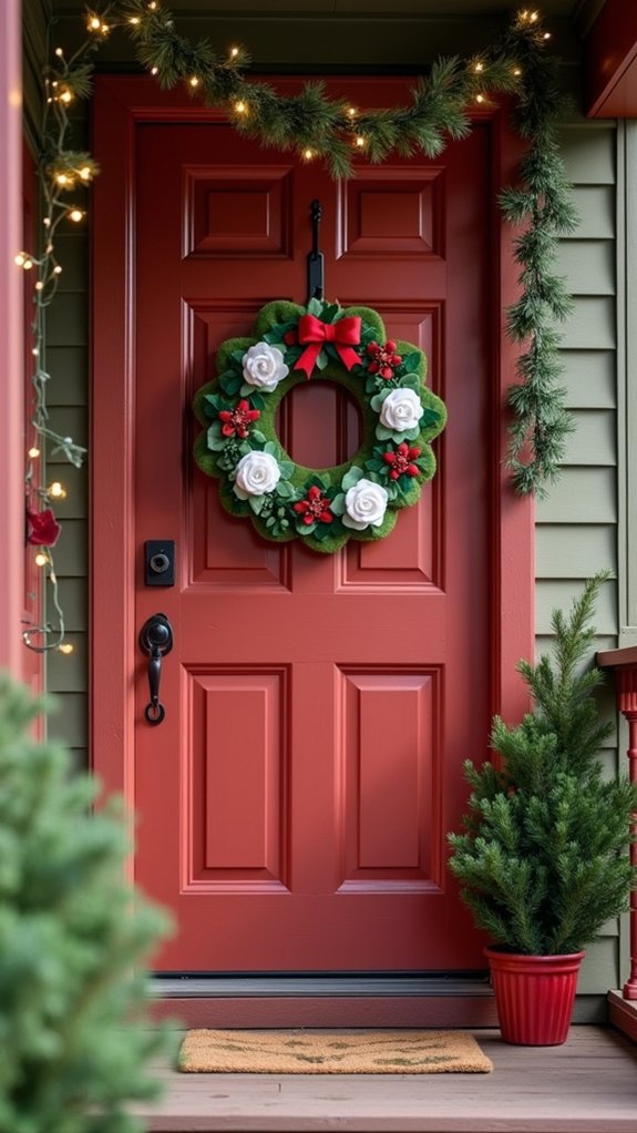 personalized festive door hangers