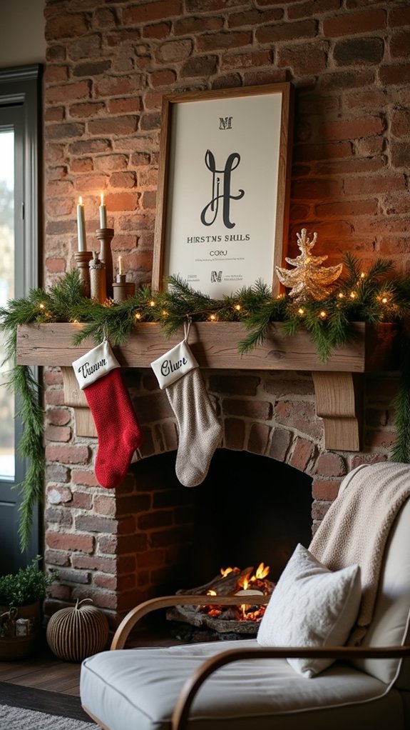 personalized festive holiday signs