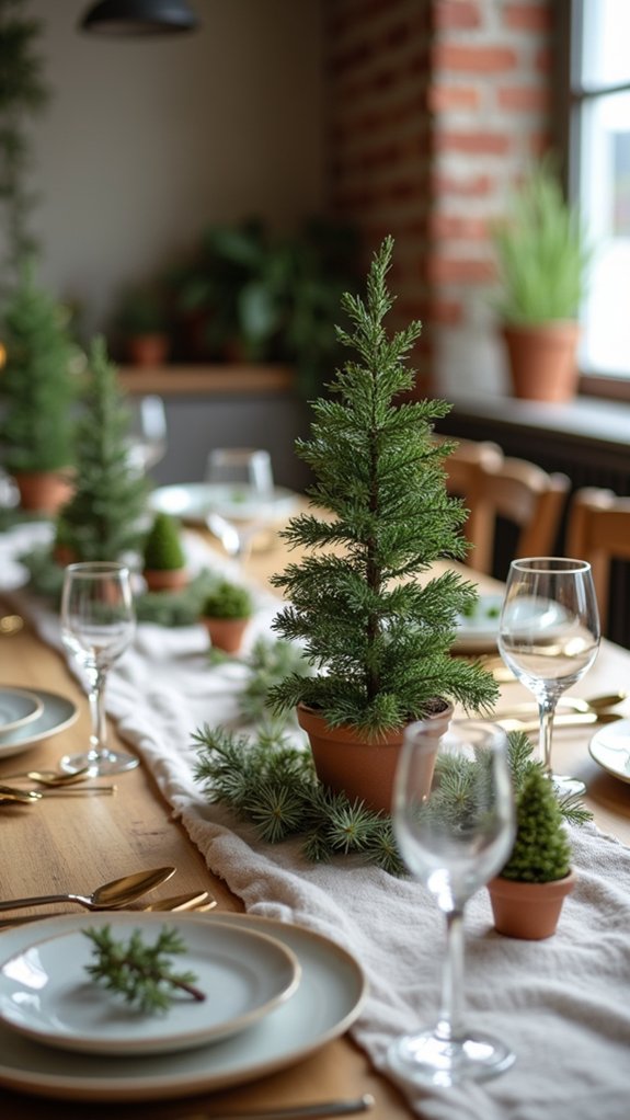 personalized festive place settings
