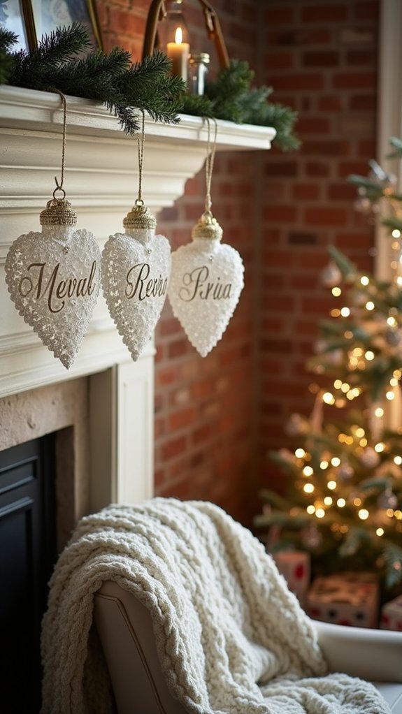 personalized holiday keepsake ornaments