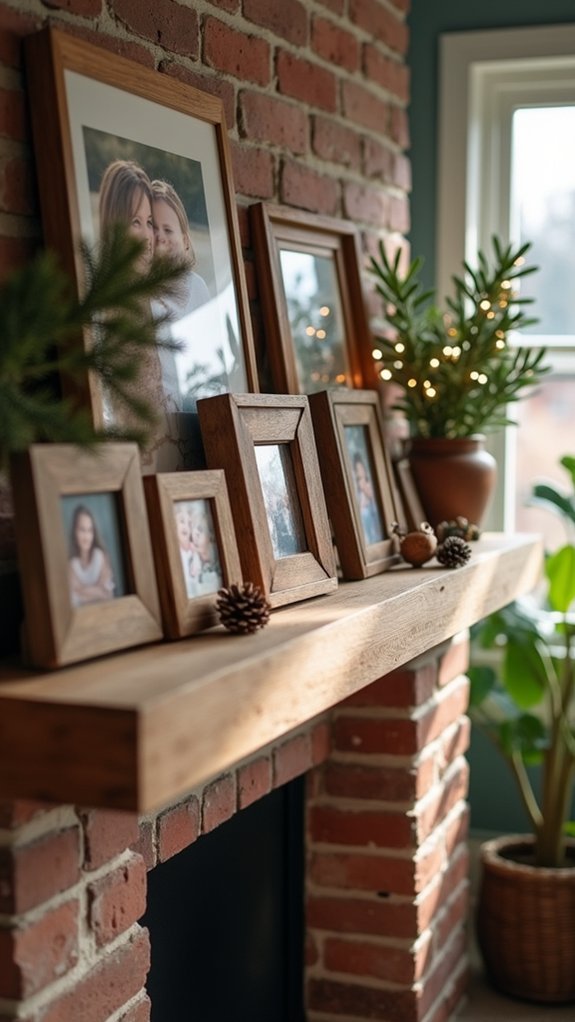 personalized holiday memory frames