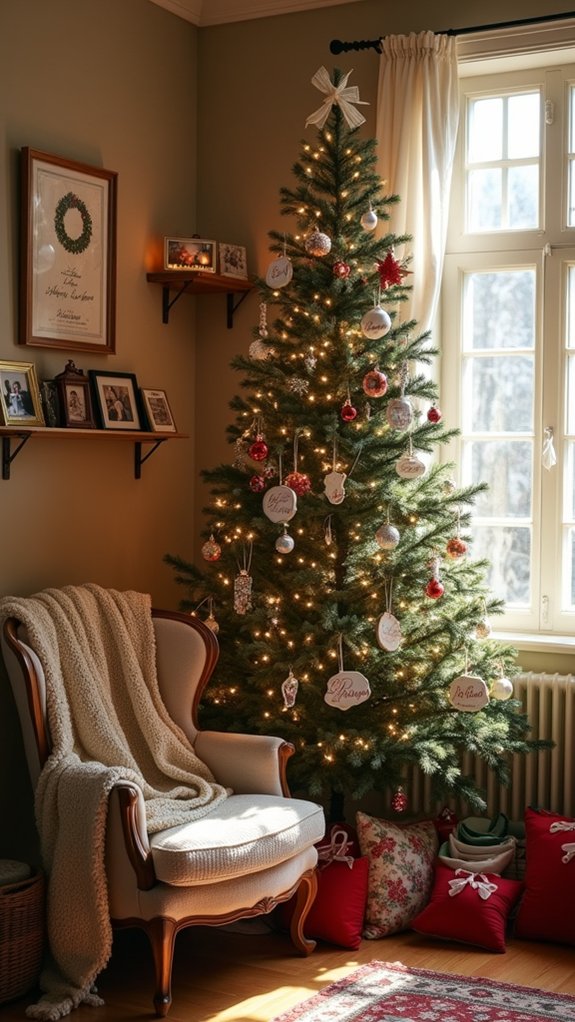 personalized holiday memory ornaments